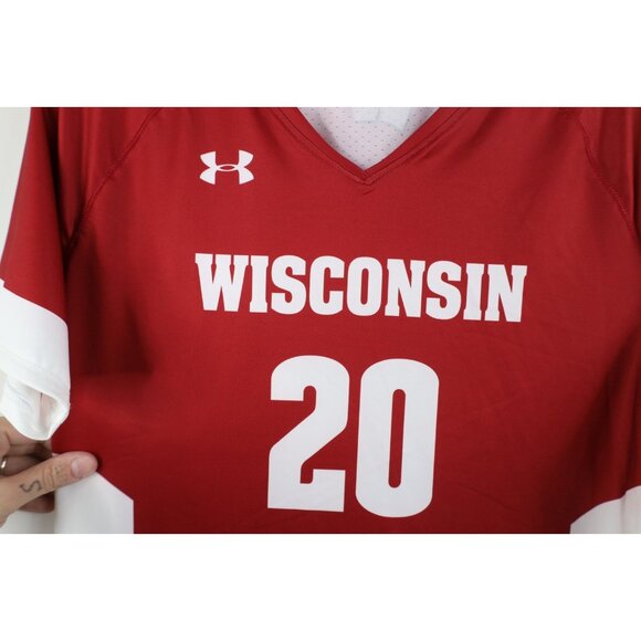 New Sample Under Armour Team Issued University of Wisconsin Volleyball Jersey - Picture 6 of 16